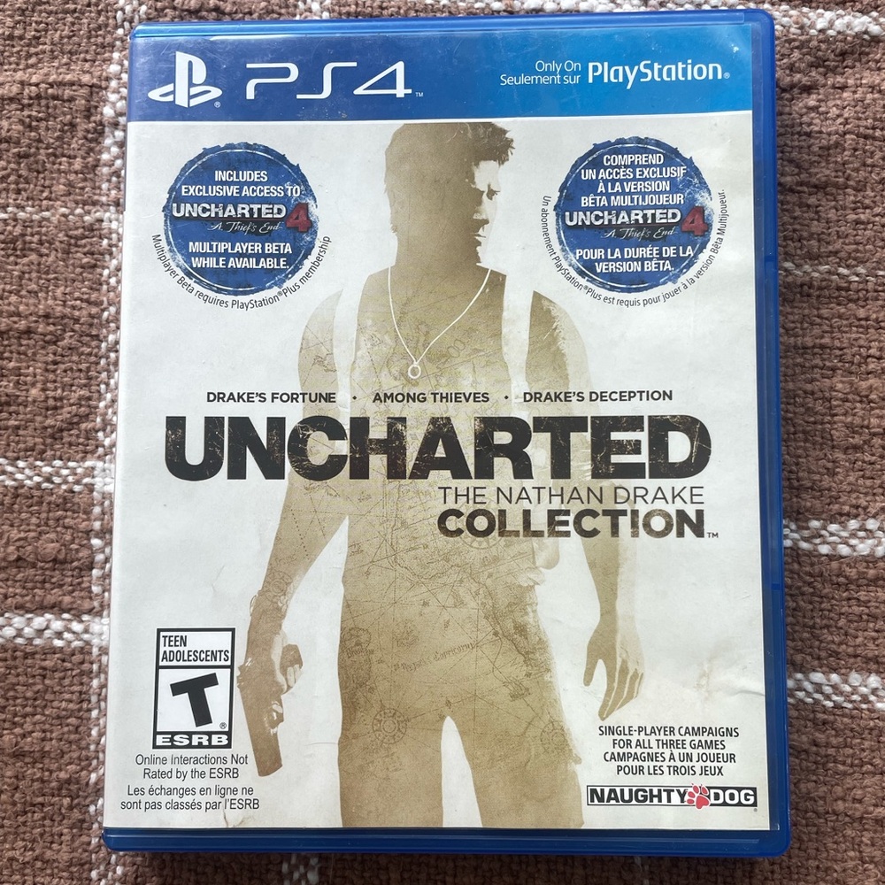 EUC Uncharted: The Nathan Drake Collection for PS4 Game